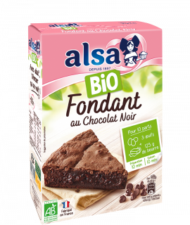 Fondant Au Chocolat Bio Alsa Depuis 17